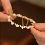 Natural Baroque Pearl Bracelet – 14K Gold-Filled Handmade Jewelry