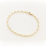 14K Gold-Filled Chain Bracelet – Handmade Boho Charm Jewelry