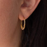 14K Gold Filled 20MM Hoop Earrings Trendy Minimalist Gold Jewelry