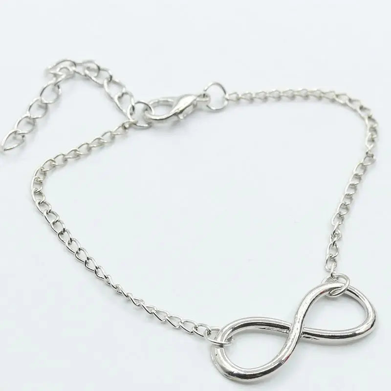 Trendy Infinity Bracelet – Unisex Chain Link Jewelry