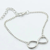 Trendy Infinity Bracelet – Unisex Chain Link Jewelry