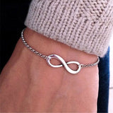 Trendy Infinity Bracelet – Unisex Chain Link Jewelry