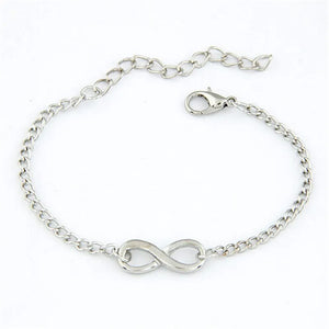 Trendy Infinity Bracelet – Unisex Chain Link Jewelry