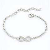 Trendy Infinity Bracelet – Unisex Chain Link Jewelry