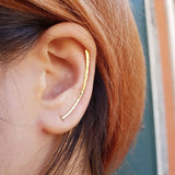 30MM Minimalist Ear Climber Earrings