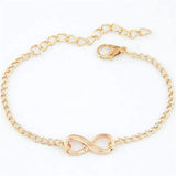 Trendy Infinity Bracelet – Unisex Chain Link Jewelry