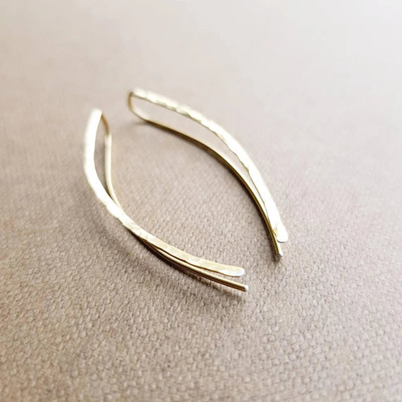 30MM Minimalist Ear Climber Earrings