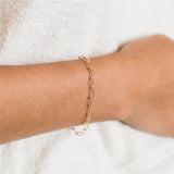 14K Gold-Filled Chain Bracelet – Handmade Boho Charm Jewelry