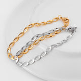 Fashion Stainless Steel Eye Oval Bracelet – Chic & Personalized Jewelry