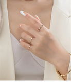 14K Gold Filled Flat Band Ring – Minimalist & Tarnish-Resistant Jewelry