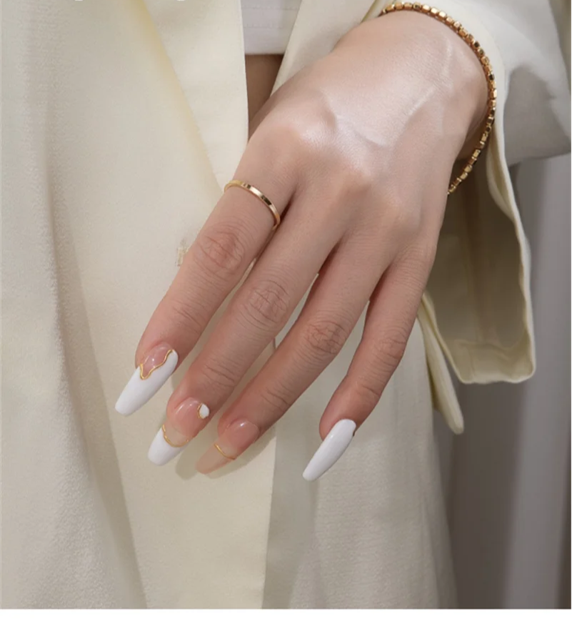 14K Gold Filled Flat Band Ring – Minimalist & Tarnish-Resistant Jewelry