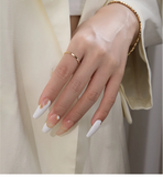 14K Gold Filled Flat Band Ring – Minimalist & Tarnish-Resistant Jewelry