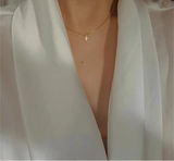 14K Gold Filled Tiny Cross Pendant Necklace