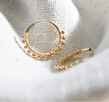 14K Gold Filled 20MM Hoop Earrings Trendy Minimalist Gold Jewelry