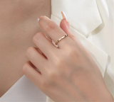 14K Gold Filled Flat Band Ring – Minimalist & Tarnish-Resistant Jewelry