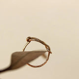 925 Silver Handmade Heart Ring – Elegant Knuckle Jewelry for Women