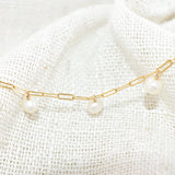 Vintage Baroque Pearl Bracelet – 14K Gold-Filled Handmade Boho Jewelry