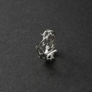 Punk Irregular Thorn Ring – Vintage Hip Hop Adjustable Couple Ring