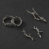 Punk Irregular Thorn Ring – Vintage Hip Hop Adjustable Couple Ring